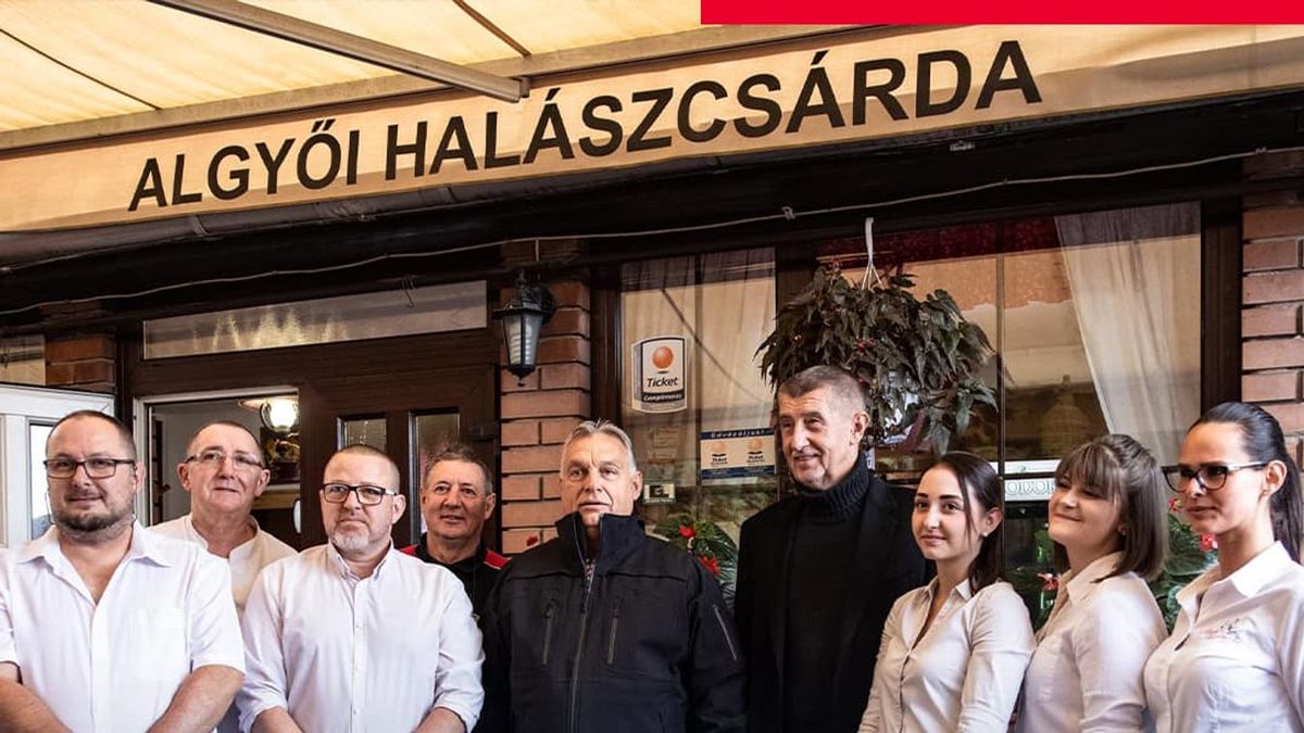 Orbán Viktor öt évvel ezelőtt járt már az algyői Halászcsárdában, akkor ezt a képet posztolta onnan