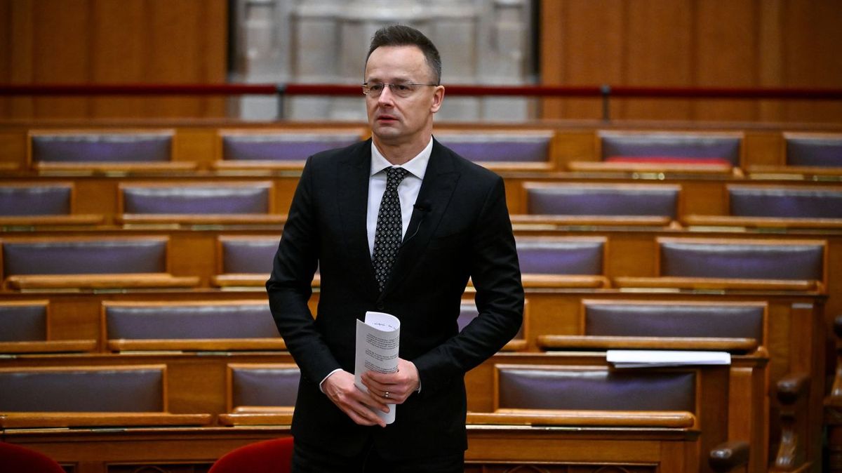 Szijjártó Péter szerint Brüsszel a béketörekvések legnagyobb sírásója. Fotó: MTI