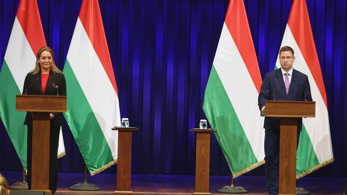 Vizsgáljuk az áram és a földgázszállítás leállításának lehetőségét is – jelentette ki Gulyás Gergely a mai Kormányinfón. Fotó: Havran Zoltán