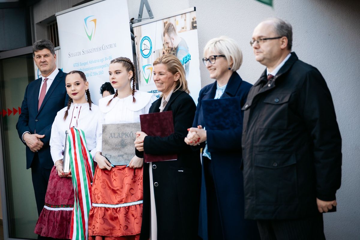 A teljes magyar oktatási rendszer, azon belül a szakképzés megújítása zajlik - jelentette ki Varga-Bajusz Veronika. (Fotó: Kerekes Balázs)