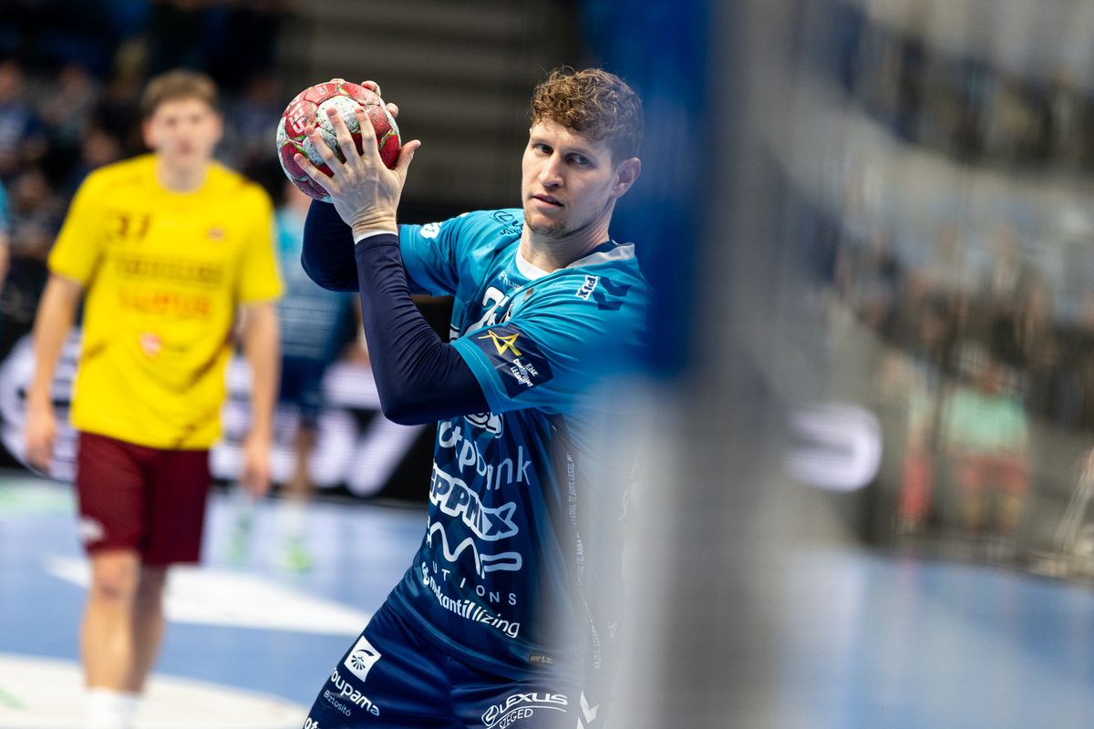 Sebastian Frimmel öt gólt szerzett, a legeredményesebb Pick Szeged-játékos volt. (Fotó: Sólya Eliza)