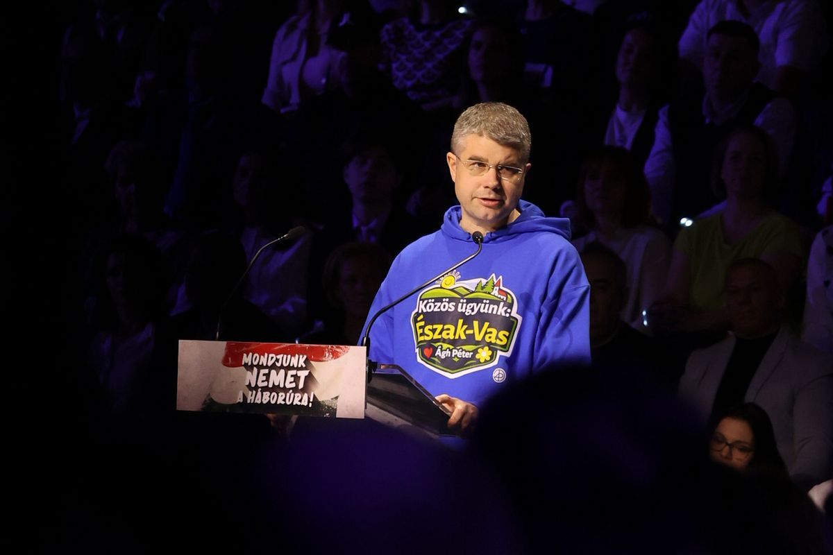 Ágh Péter, a Fidesz-KDNP Észak-Vas vármegyei országgyűlési képviselője (Fotó: Mirkó István)