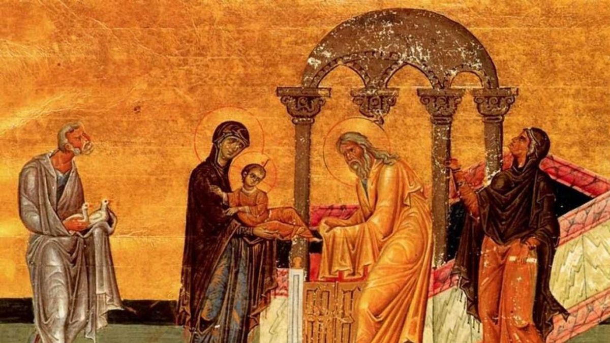 Gyertyaszentelő Boldogasszony ünnepe egészen a jeruzsálemi templomig nyúlik vissza, ahol az agg Simeon a nemzetek világosságaként ismerte fel a bemutatott gyermeket.