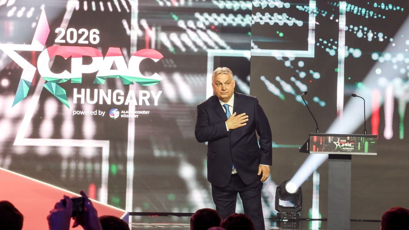 Orbán Viktor a CPAC Hungaryn: Trump elnök győzelme óta jobb hely lesz a nyugati világ