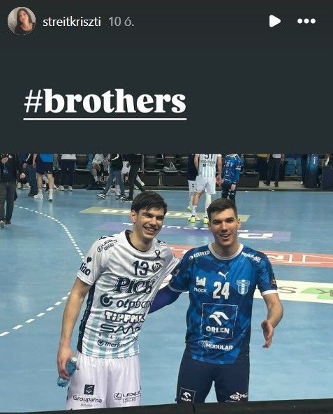 A Fazekas testvérek édesanyja, Streit Krisztina fényképe. Forrás: Instagram.com/stories/streitkriszti