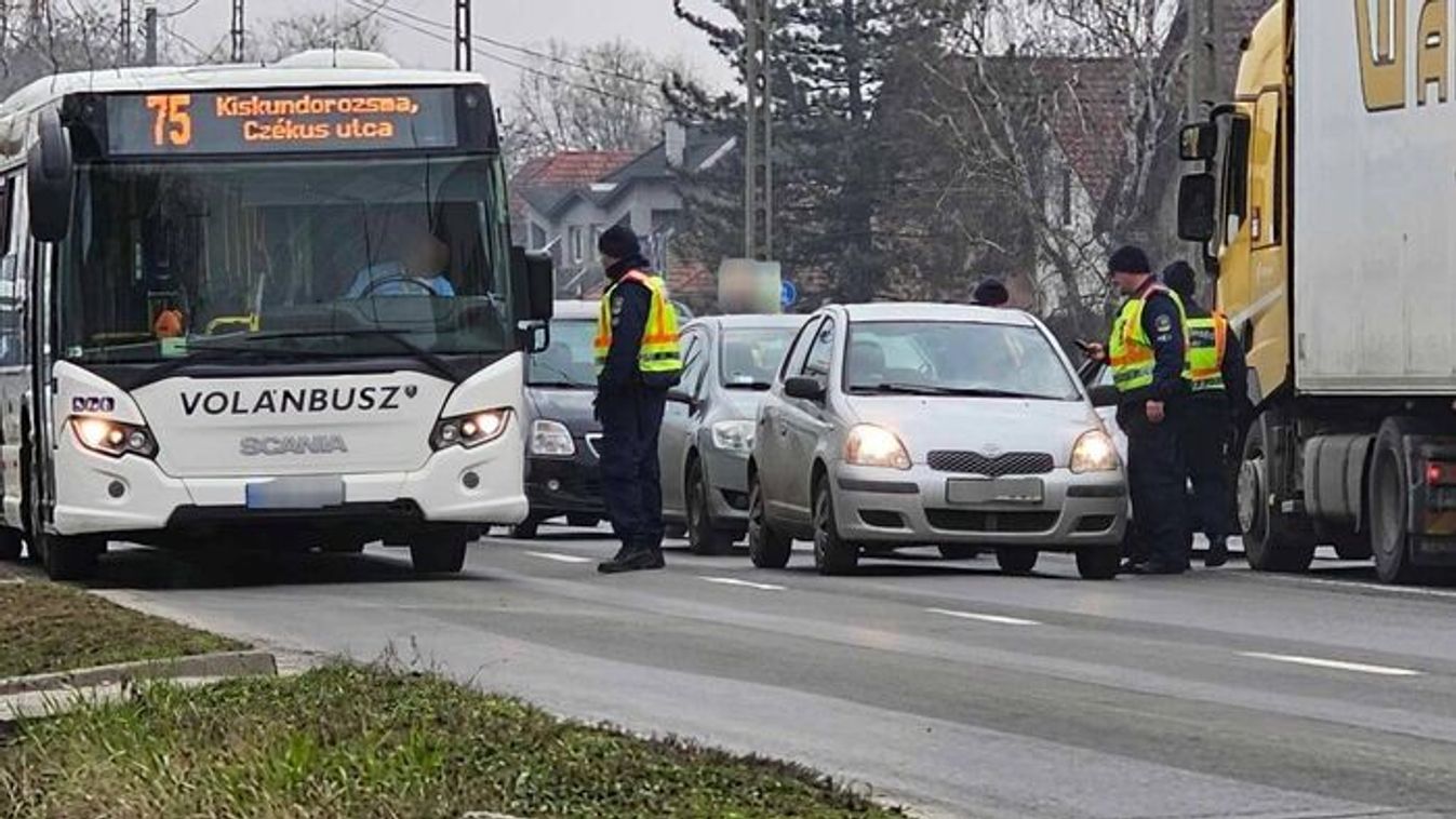 Teljes körű közúti ellenőrzés indult Szegeden