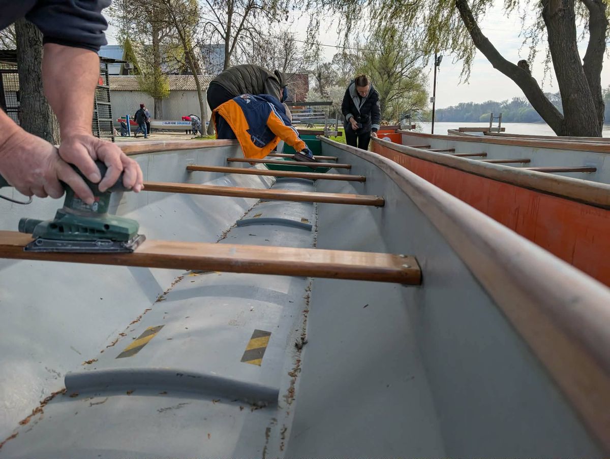 Hamarosan ellepik a Tiszát a sárkányok. Fotó: Szegedi Vízisport Egyesület/Facebook