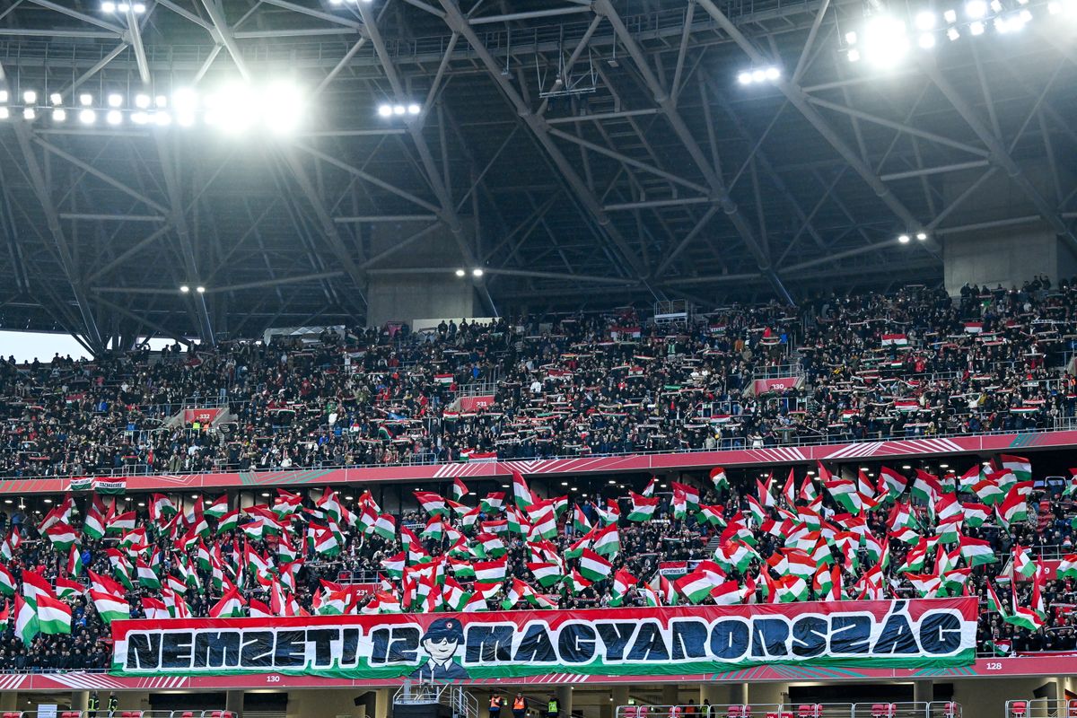 A magyar publikum ismét kitett magáért. (Fotó: Vasvári Tamás/MTI)