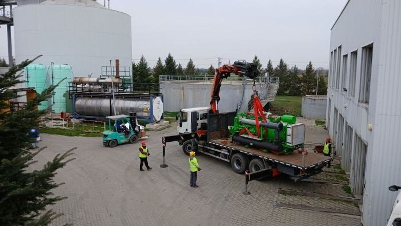Biogázra épít Szeged: modern motor segíti a közművek működését