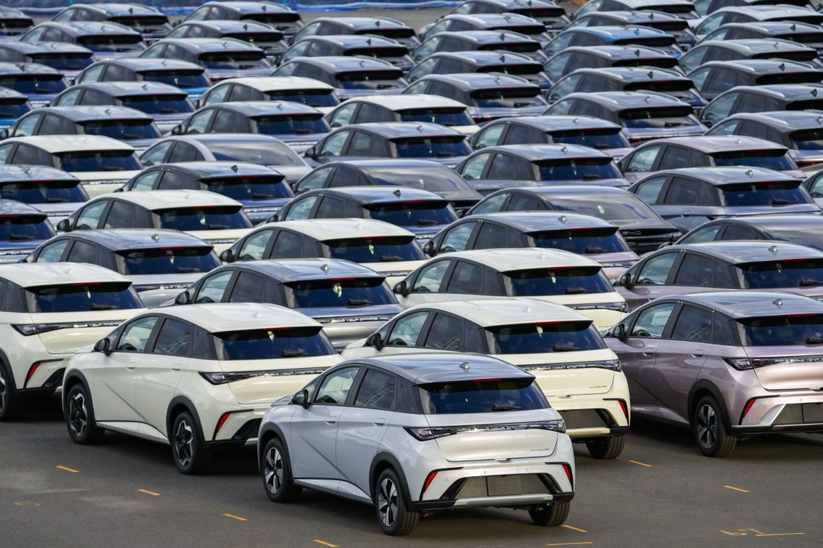 Brutális autóexportra készül idén a BYD / Fotó: Toru Hanai