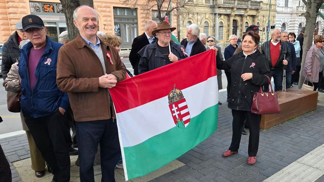 Március 15. Szegeden: A szabadságharc tüze ma is a szuverenitást élteti +fotók +videó