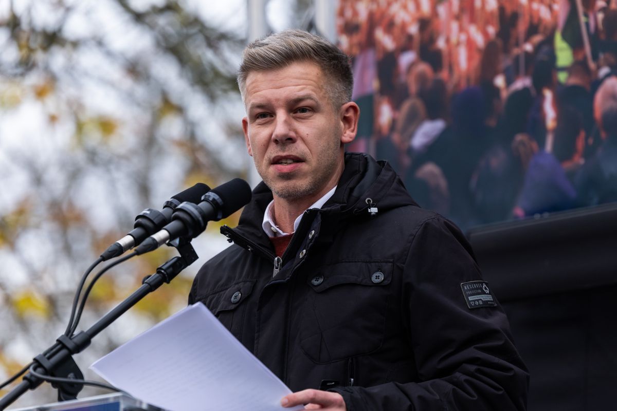Magyar Péter gyakorlatilag elismerte a Radnai Márk drogos múltjáról szóló felvételeket valódiságát. Fotó: Polyák Attila