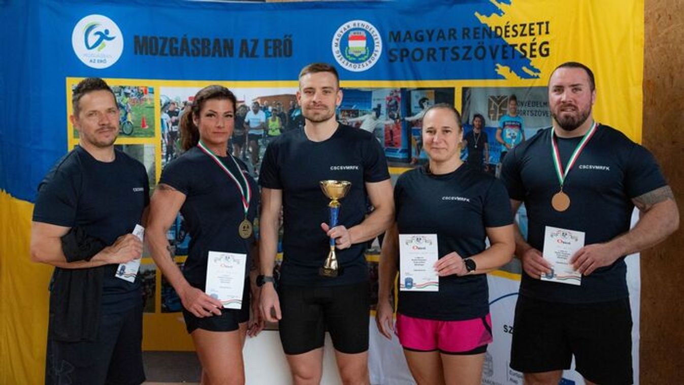 Erő és kitartás: Megállíthatatlanul menetelt az országos döntőben a szegedi rendőrség