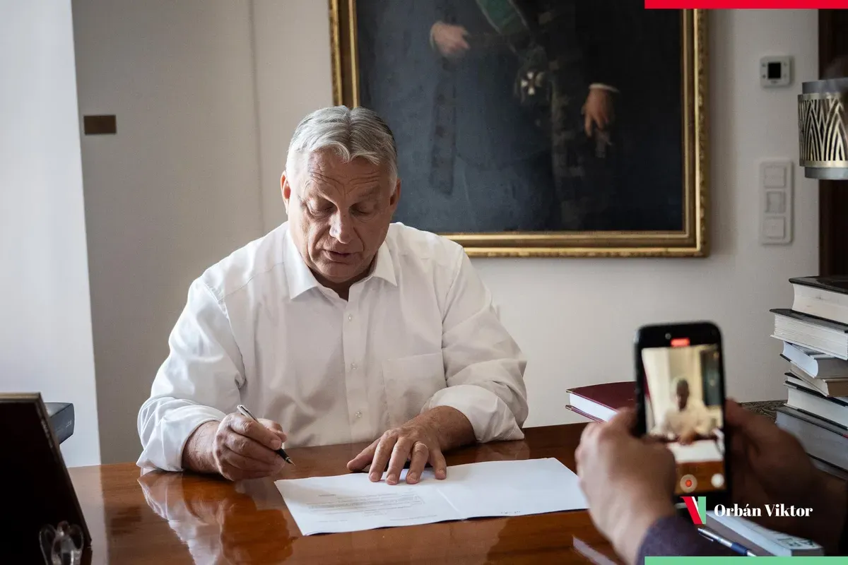 Orbán Viktor videóüzenetben reagált Volodimir Zelenszkij fenyegetésére