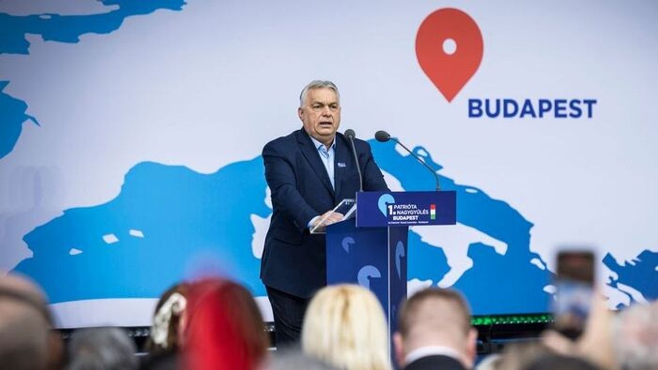 Európa patrióta vezetői Budapesten álltak ki Orbán Viktor mellett +videó