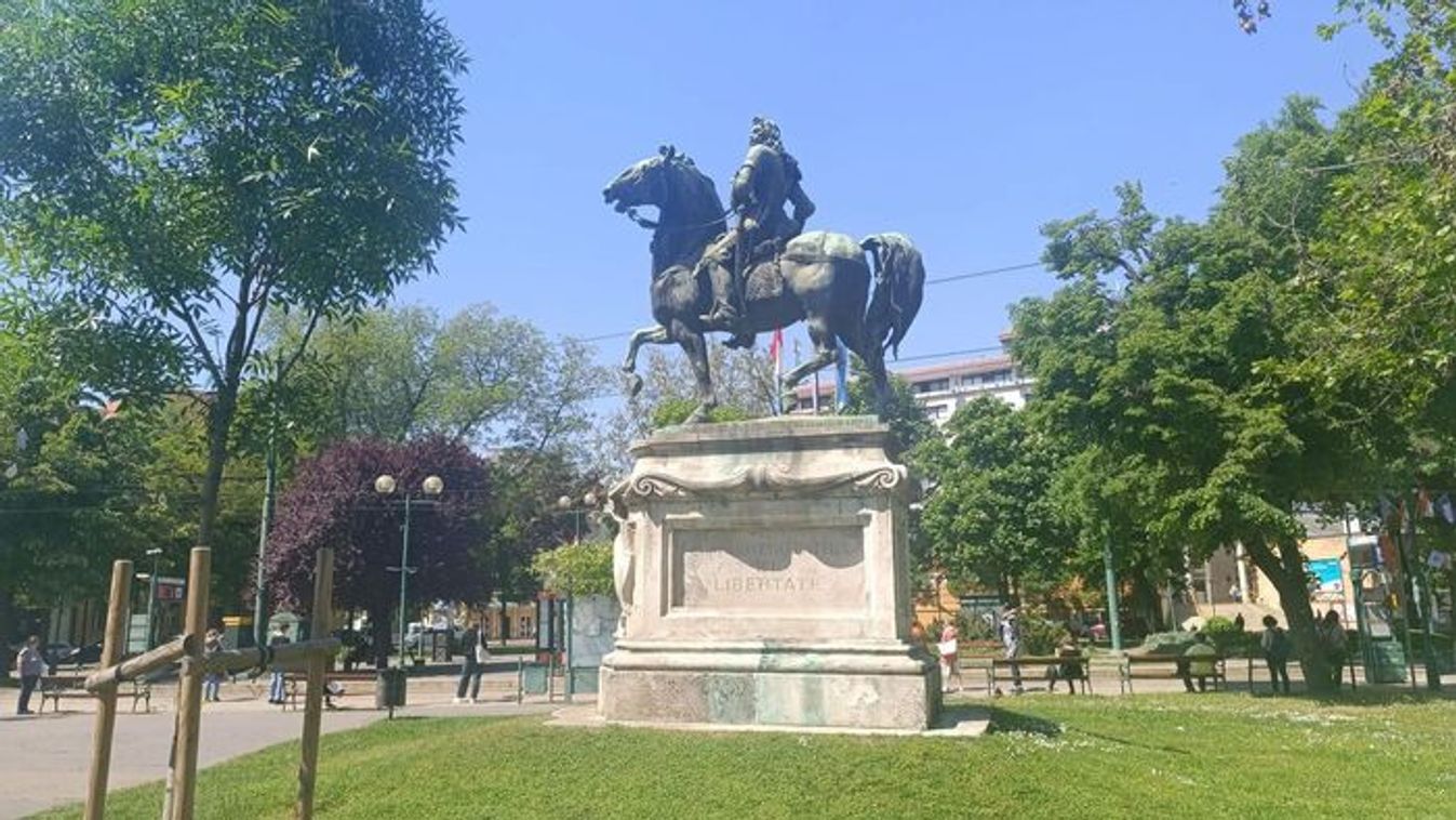Koszorúzás Szegeden: 350 éve született II. Rákóczi Ferenc