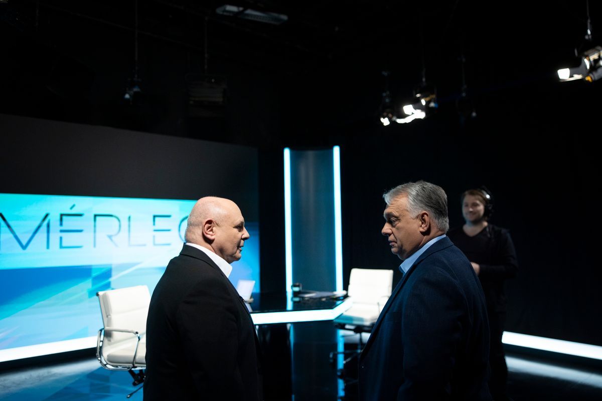 A nemzetközi konfliktusokról, az energiabiztonságról és az európai gazdasági helyzetről beszélt Orbán Viktor az ATV Mérleg című műsorában