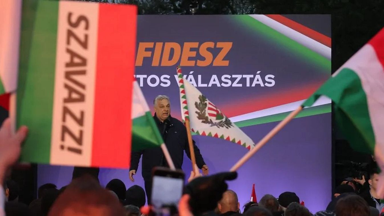 Orbán Viktor Ócsán: a többség velünk van és győzni fog +videó