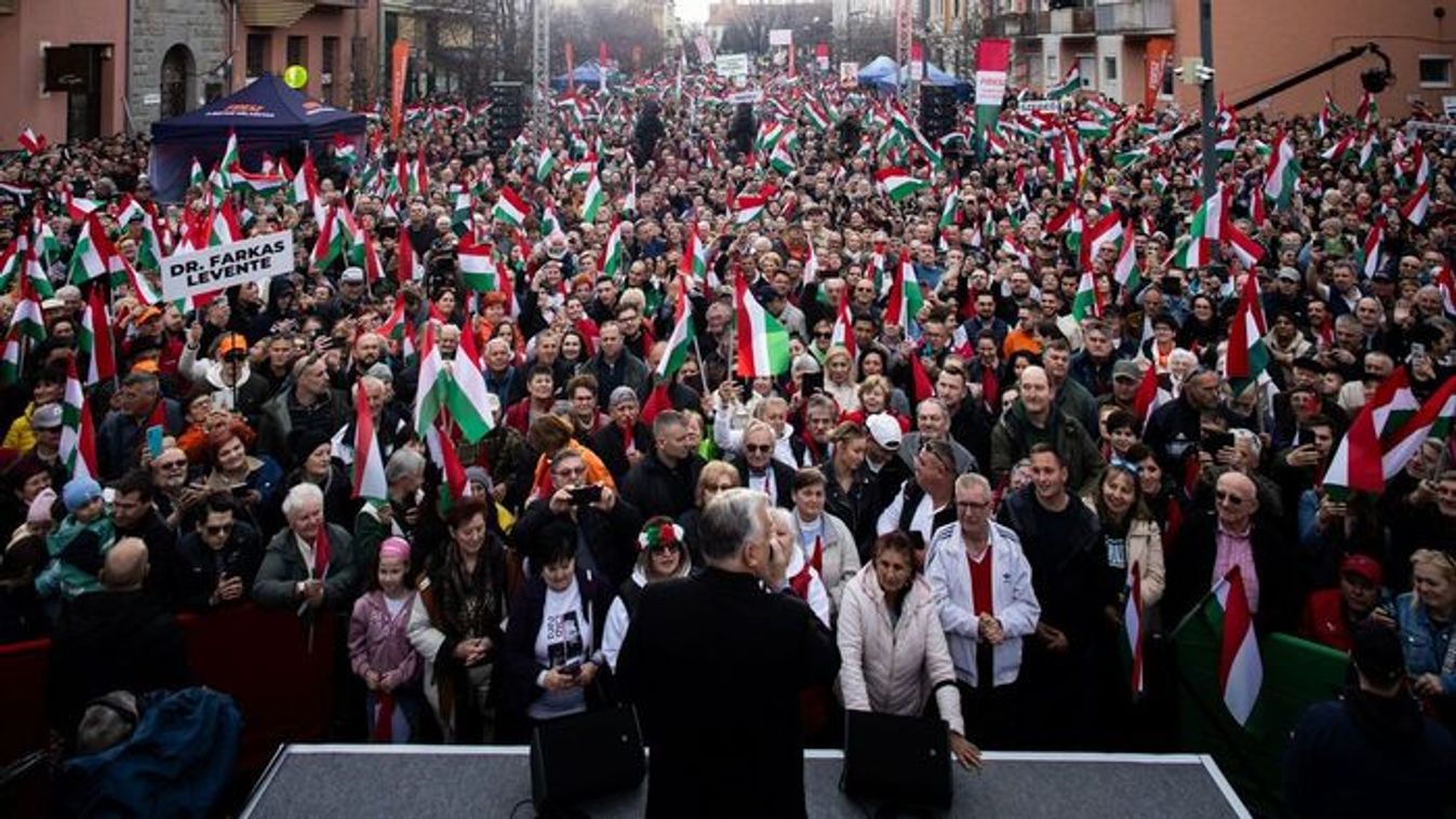 Orbán Viktor: Brüsszel, Kijev és a Tisza összejátszanak a magyar emberek ellen