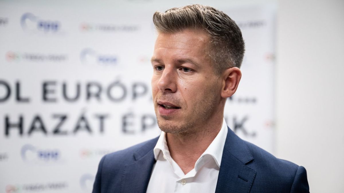 Magyar Péter, a Tisza Párt elnöke