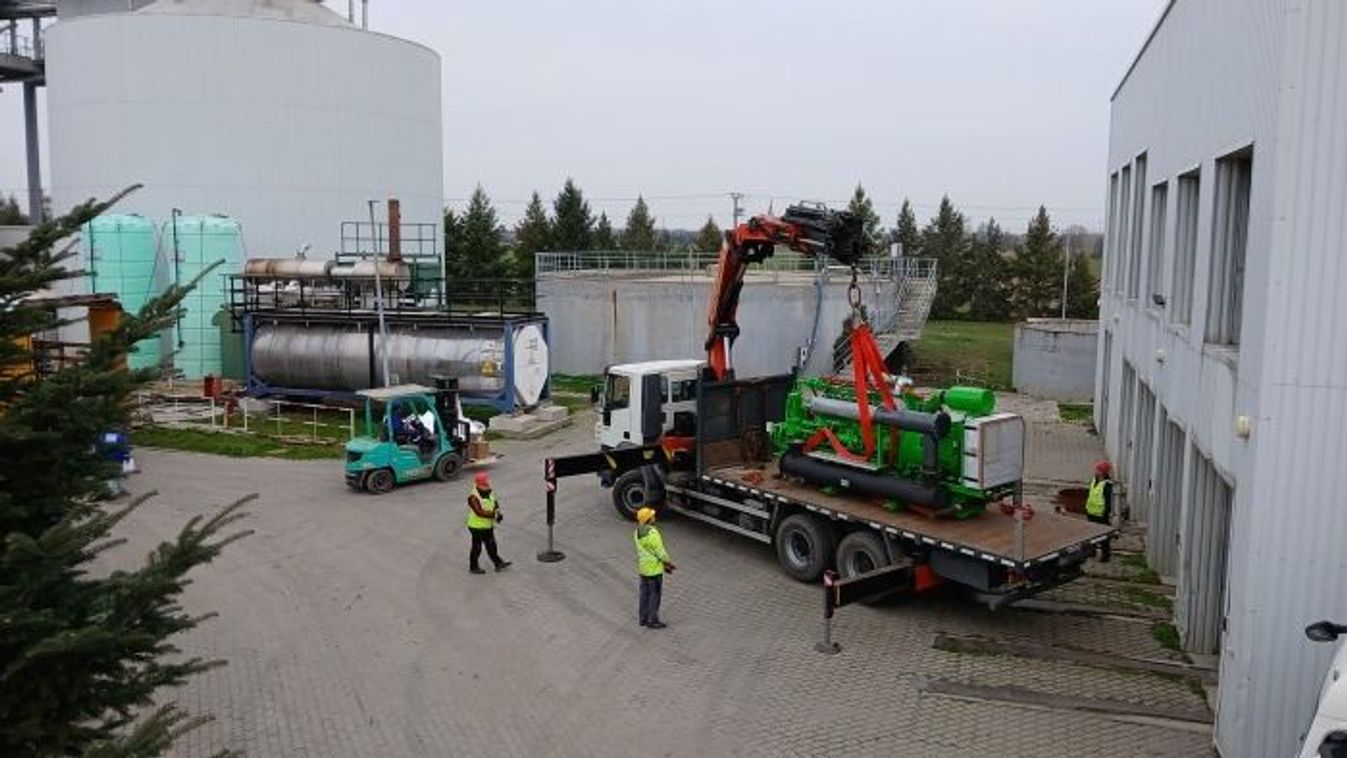Biogázra épít Szeged: modern motor segíti a közművek működését