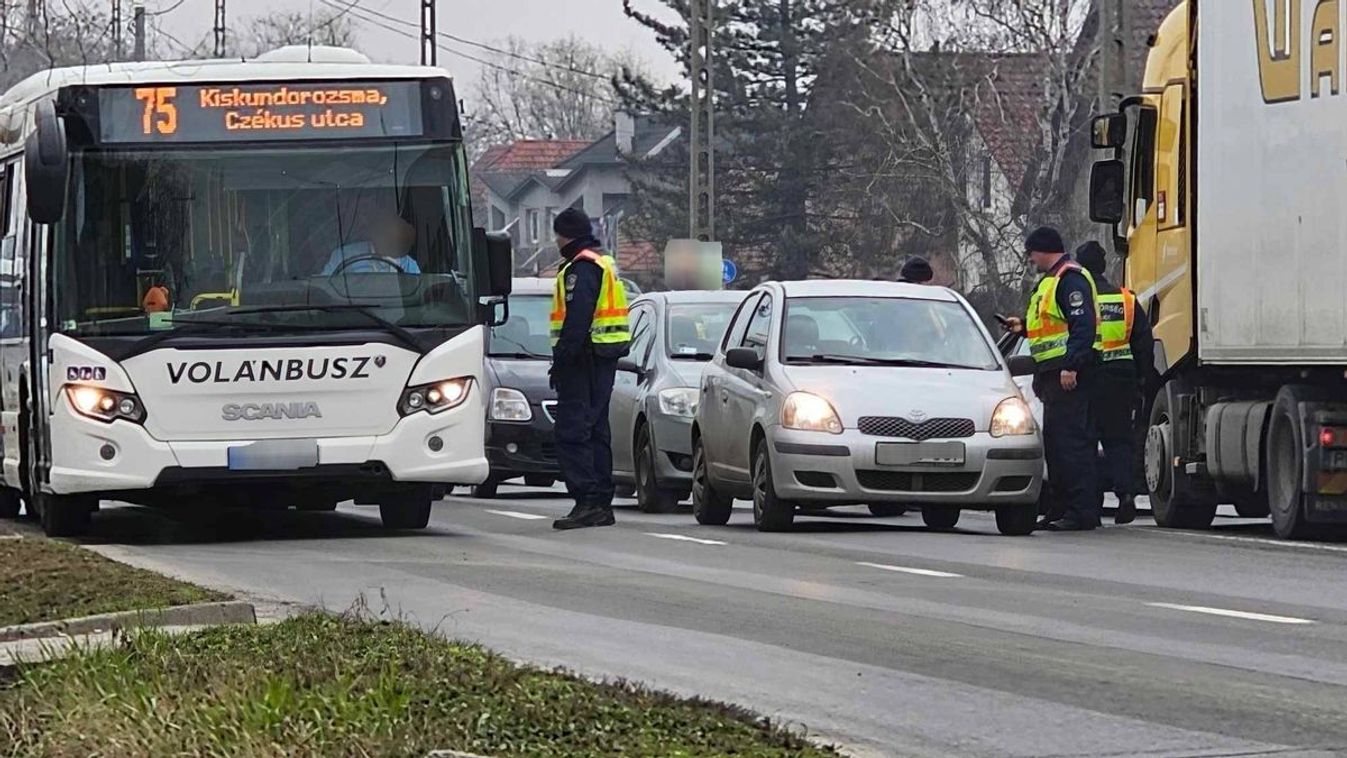 Teljes körű közúti ellenőrzés indult Szegeden