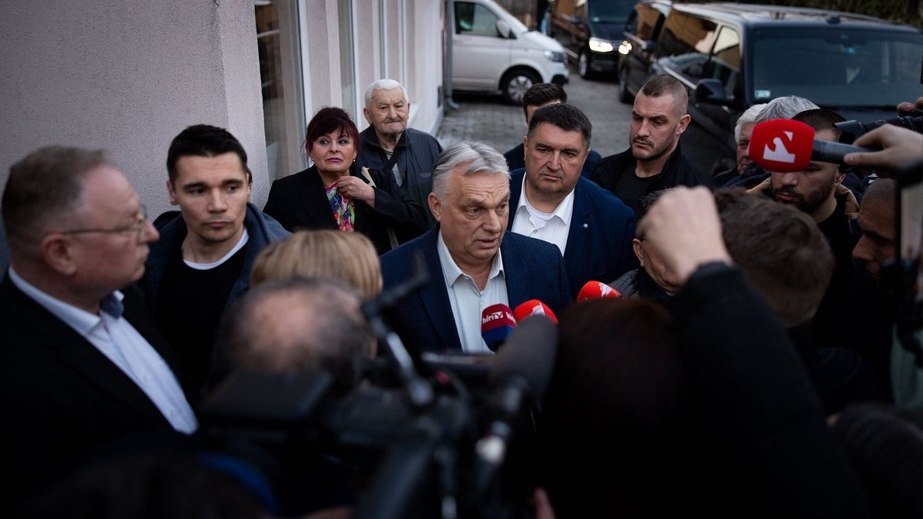 Orbán Viktor: Brüsszel és Zelenszkij a Tisza Párt hatalomra kerülését támogatná