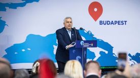 Európa patrióta vezetői Budapesten álltak ki Orbán Viktor mellett +videó