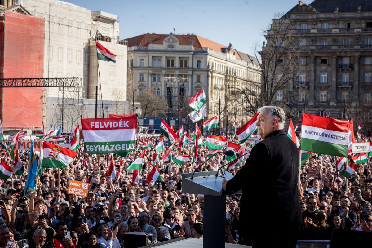 Orbán Viktor nagy vállalást tett. (Fotó: Miniszterelnöki Kommunikációs Főosztály/Fischer Zoltán)