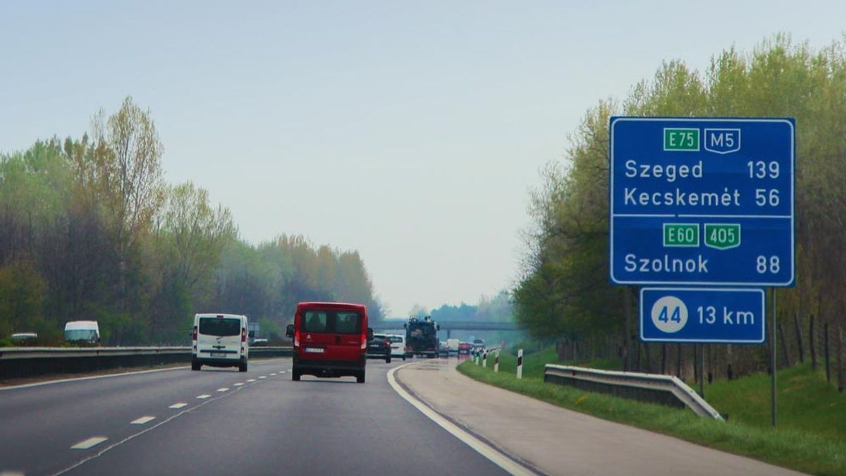 Baleset miatt lezárták az M5-ös autópályát Szeged felé