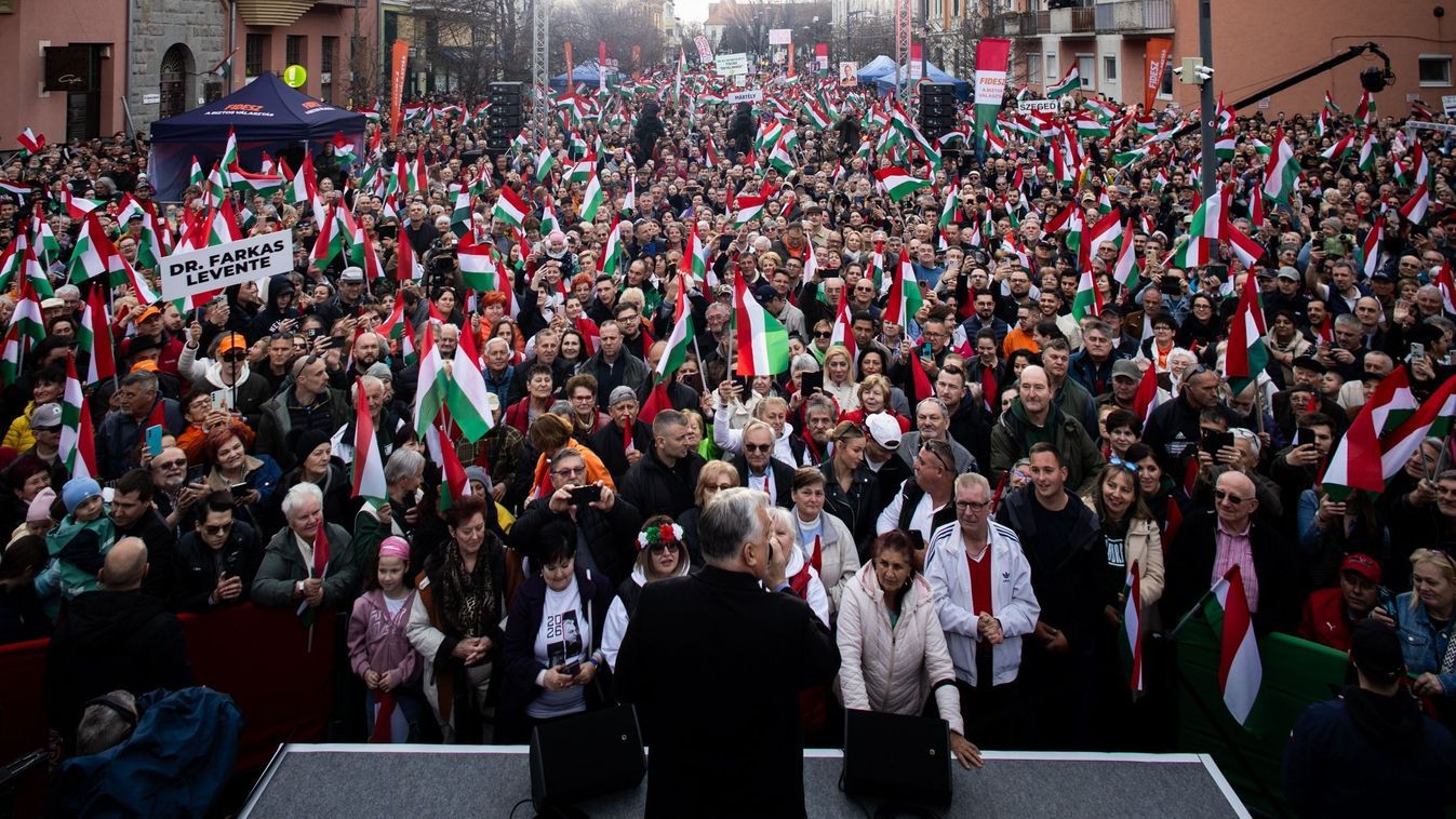 Orbán Viktor: Brüsszel, Kijev és a Tisza összejátszanak a magyar emberek ellen