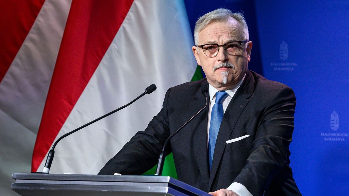 Hernádi Zsolt kiemelte, hogy a kőolajtermelés egyszázalékos kiesése is jelentős drágulást okozhat. Fotó: MTI