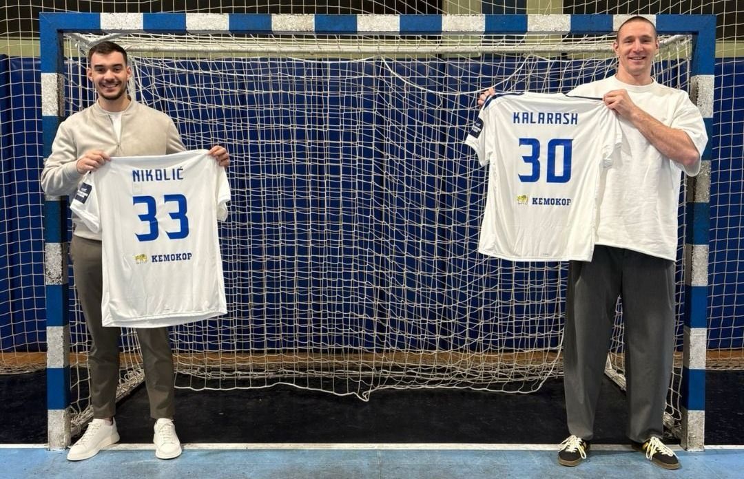 Niklocs a 33-as, Kalarash pedig a 30-as mezt fogja majd viselni a zágrábi együttesben. (Fotó: HC Zagreb)