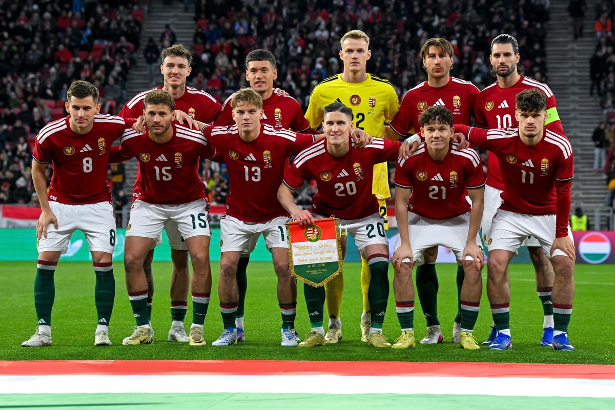 A magyar válogatott egy győzelemmel és egy döntetlennel kezdte az évet. (Fotó: Purger Tamás/MTI)
