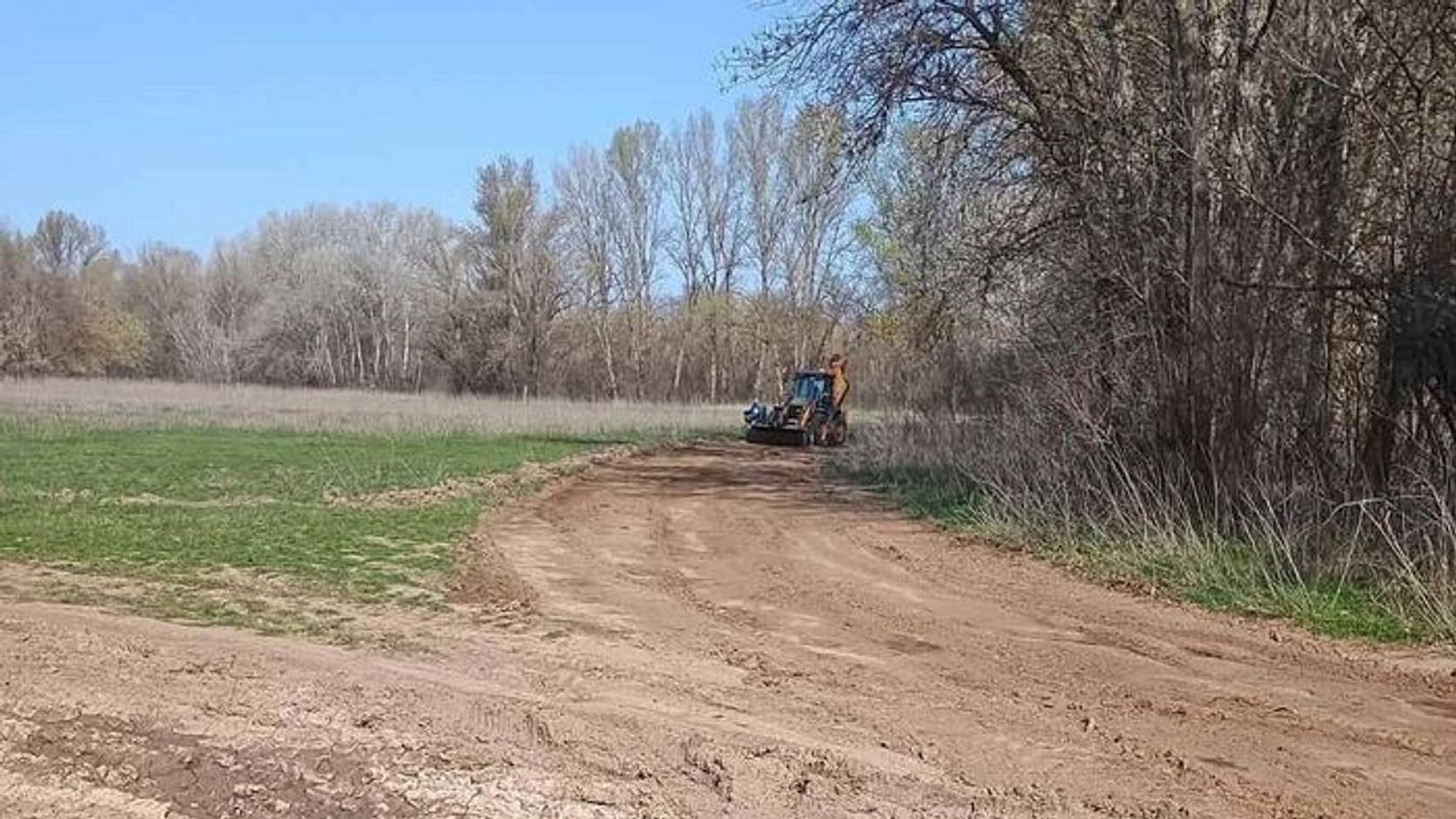 Horgászhelyekhez vezető utak újultak meg Szegeden és térségében