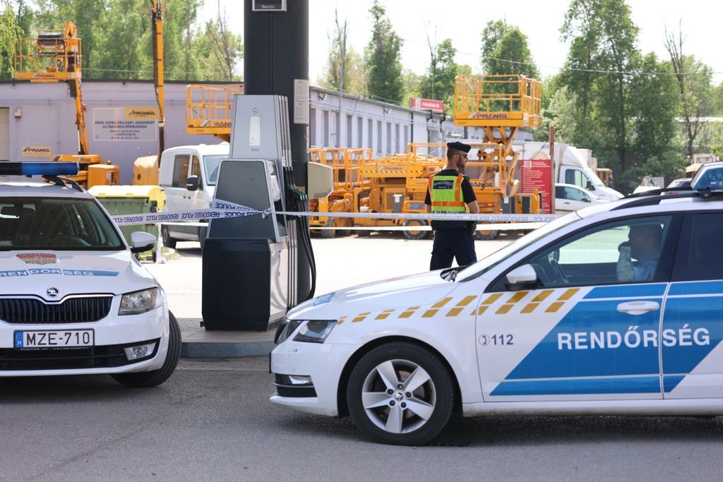 A lövöldözést követően a rendőrség az intézkedés alatt lezárta a benzinkutat