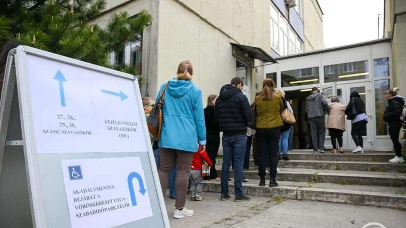 Szegeden is erős tempóban a választás: íme a 13 órás számok