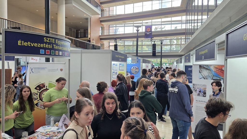 A Szegedi Tudományegyetem jubileumi állásbörzéje idén is több lesz egyszerű rendezvénynél