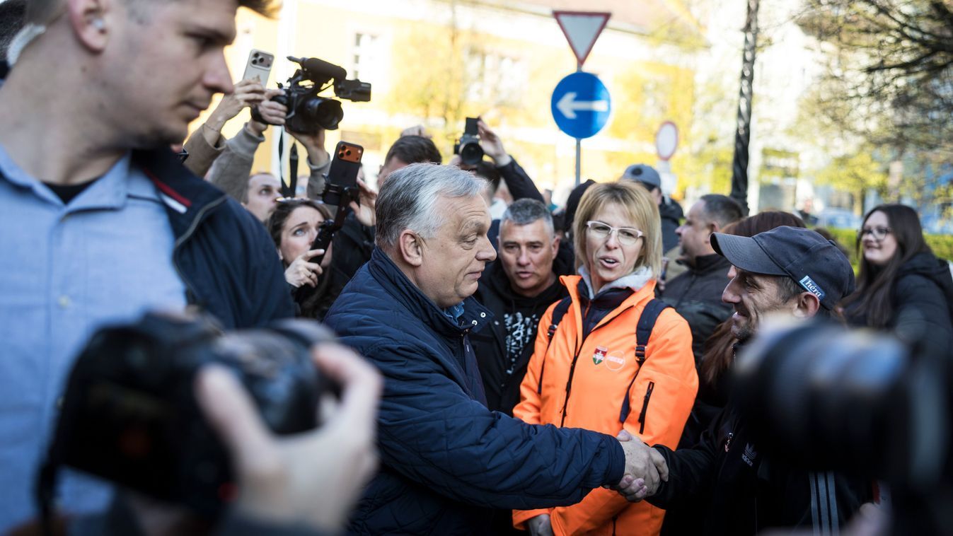 Orbán Viktor: A Tisza kampánya a Fideszt segíti +videó
