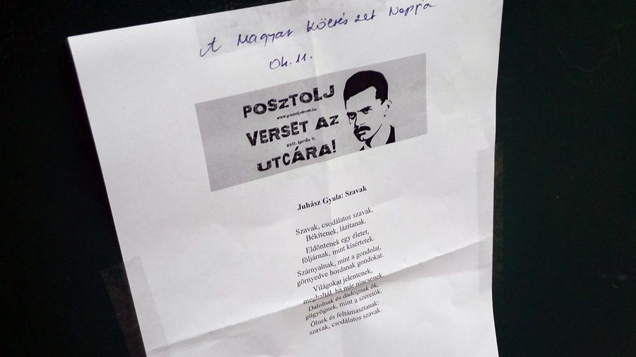 Szeged utcái irodalmi térré válnak áprilisban