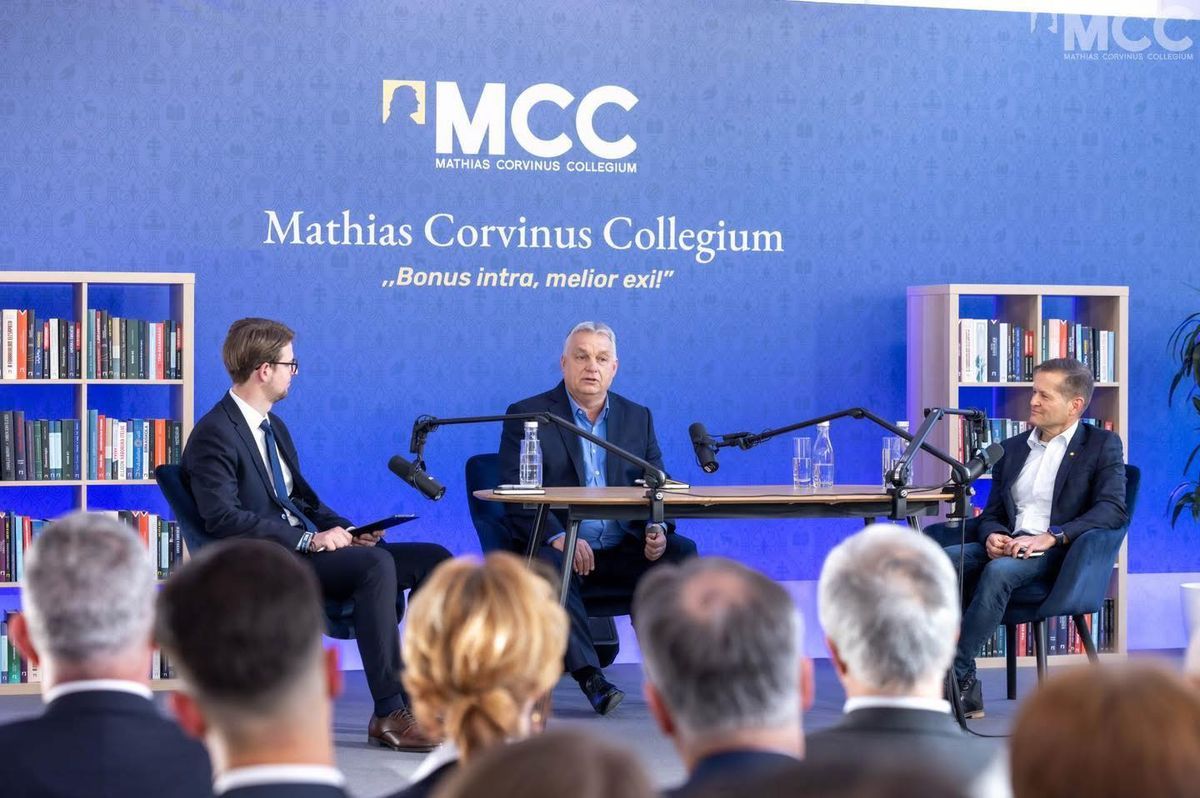 Orbán Viktor az MCC szegedi épületének átadóján