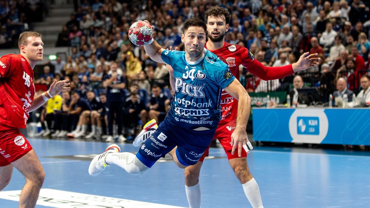 Veszprémbe, majd Győrbe utazik a Pick Szeged. (Fotó: Sólya Eliza)