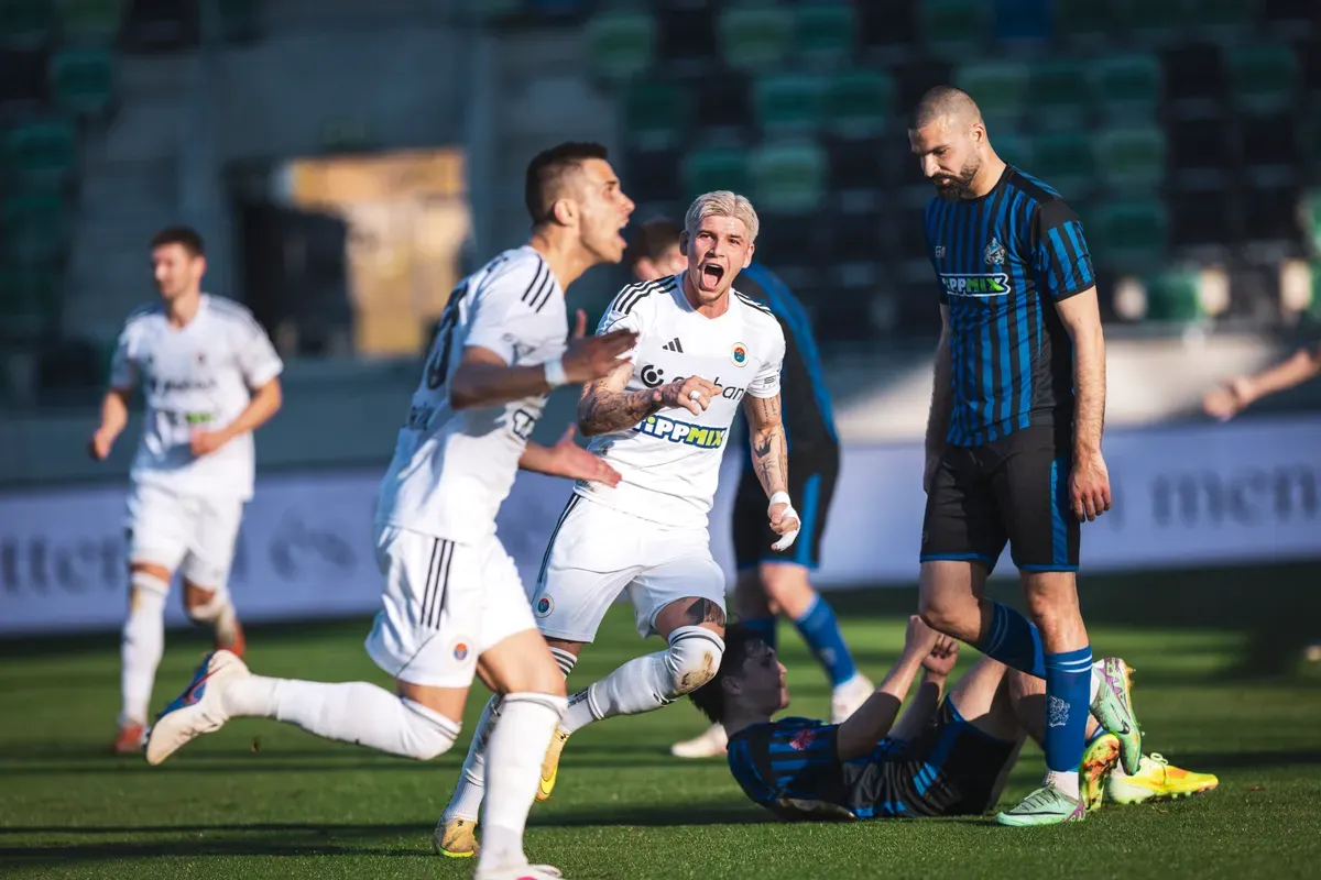 A szünetben vezetett a Vasas. (Fotó: Somogyi Dániel/Vasas FC)
