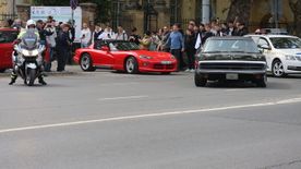 Ballagás Csonka módra: autók és motorok járták körbe Szegedet +videó