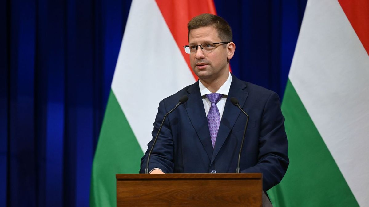 Erős demokráciáról és jelentős választói aktivitásról beszélt Gulyás Gergely a Fidesz–KDNP eredményváróján
