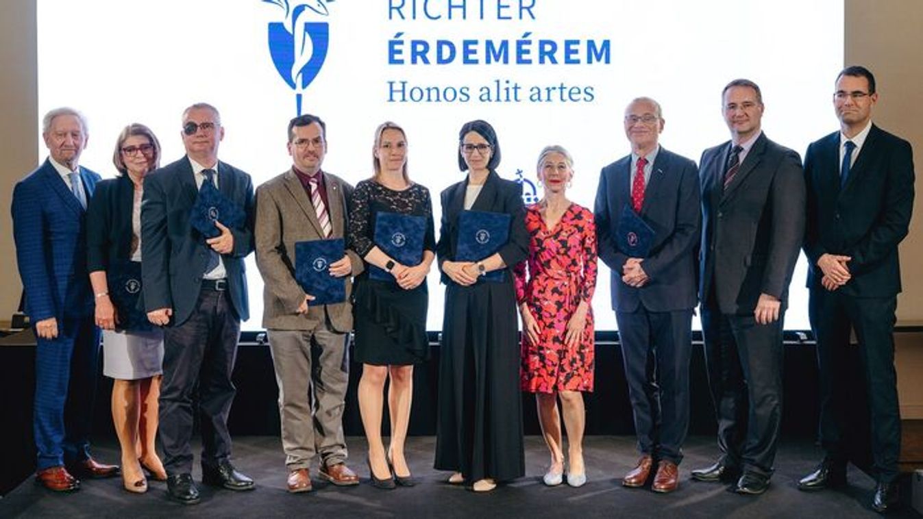 Szegedi professzort díjaztak a Richter Érdemérem idei gáláján