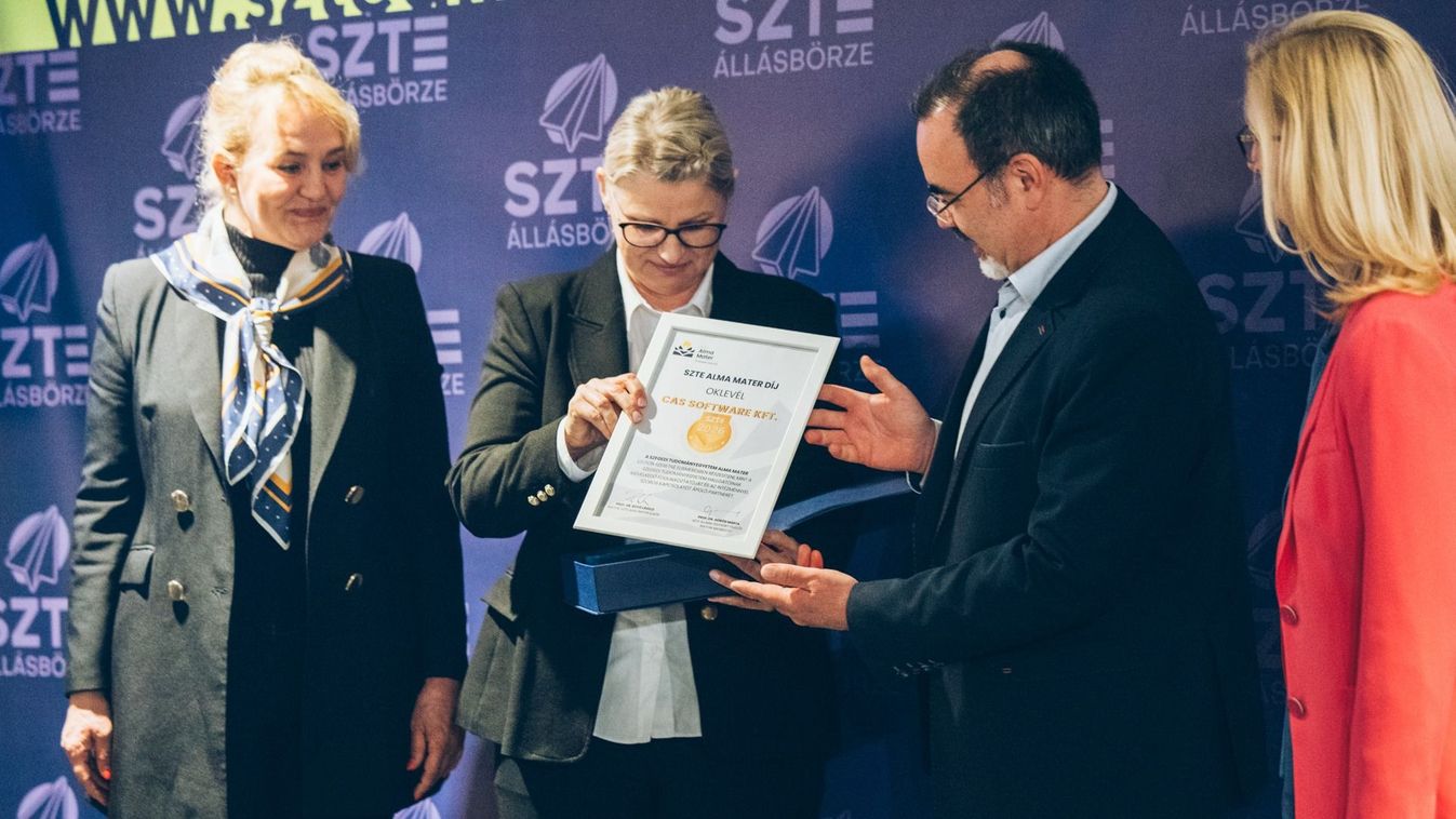 Háromszoros győztes született az SZTE rangos díján