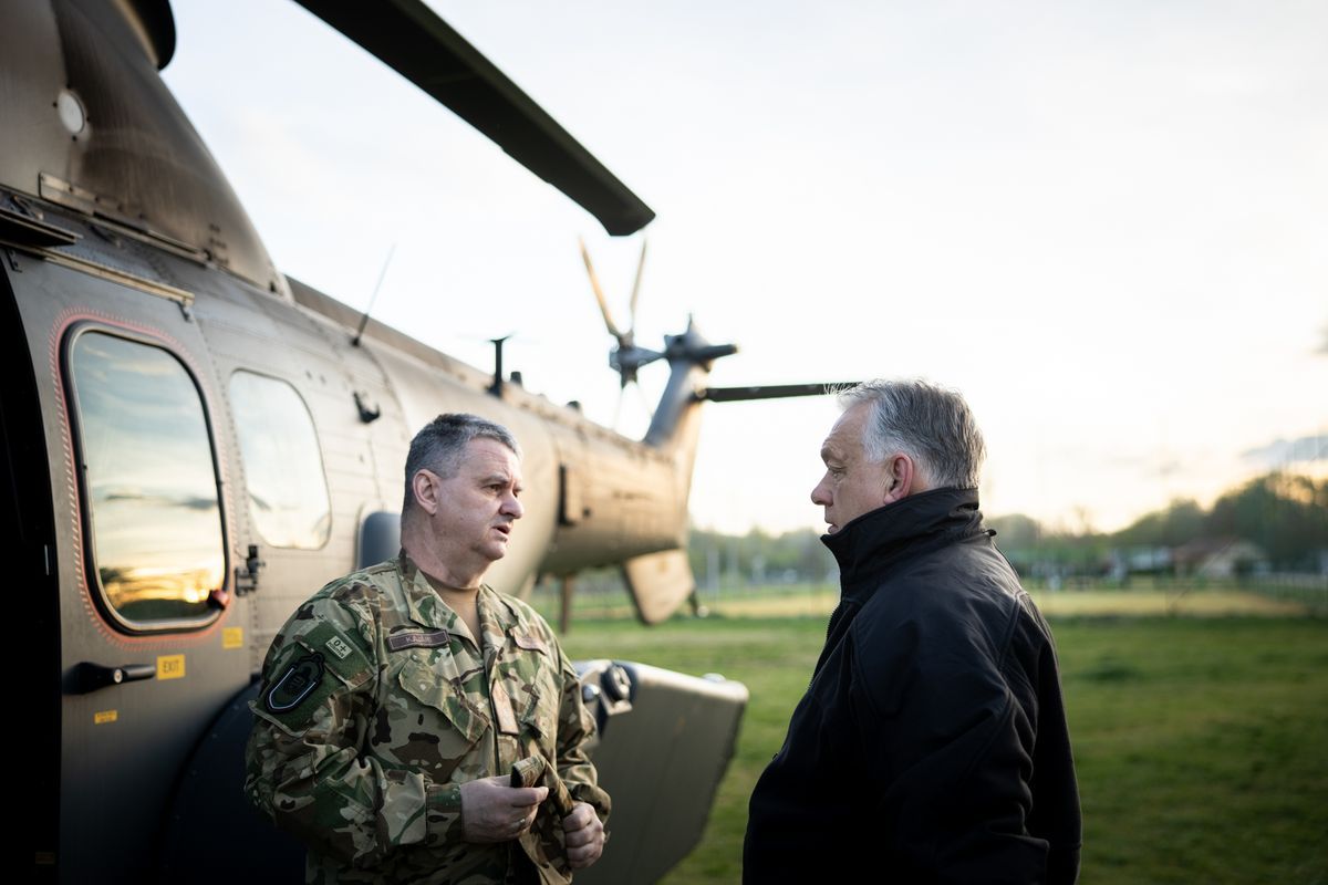 Rendkívüli helyszíni ellenőrzést tart Orbán Viktor Kiskundorozsmán