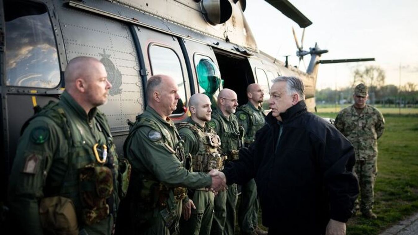 Orbán Viktor rendkívüli tájékoztatót tartott Kiskundorozsmánál + videó