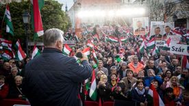 Orbán Viktor: Mi vagyunk a hangos többség, hajrá, Fidesz! +videó